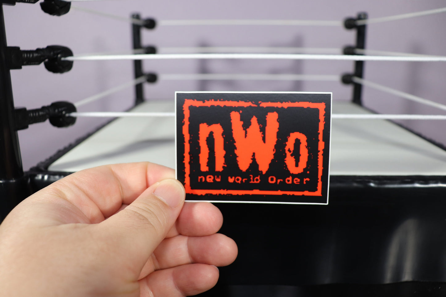 Nvv0 W0lfp@c Sticker (Hollywood Hulk Hogan, Kevin Nash, Scott Hall) (Water Proof, Weather Proof, Sun Proof, Durable)