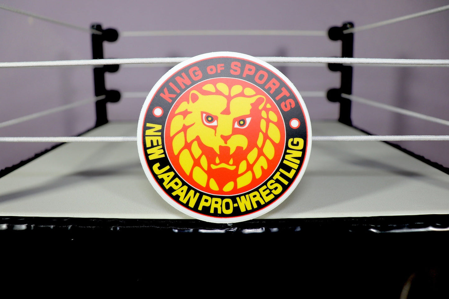 NJPW Logo Sticker (New Japan Pro Wrestling) (Water Proof, Weather Proof, Sun Proof, Durable)