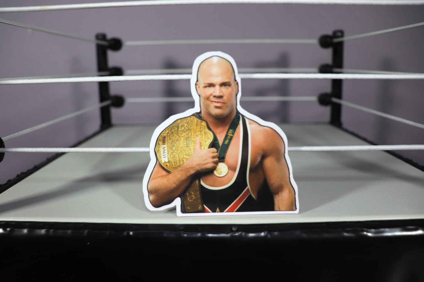 Kurt Angle W0rld Champ Sticker