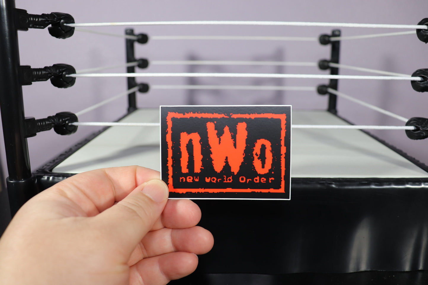 Nvv0 W0lfp@c Sticker (Hollywood Hulk Hogan, Kevin Nash, Scott Hall) (Water Proof, Weather Proof, Sun Proof, Durable)