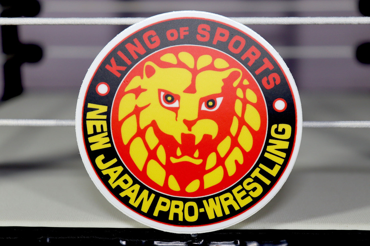 NJPW Logo Sticker (New Japan Pro Wrestling) (Water Proof, Weather Proof, Sun Proof, Durable)