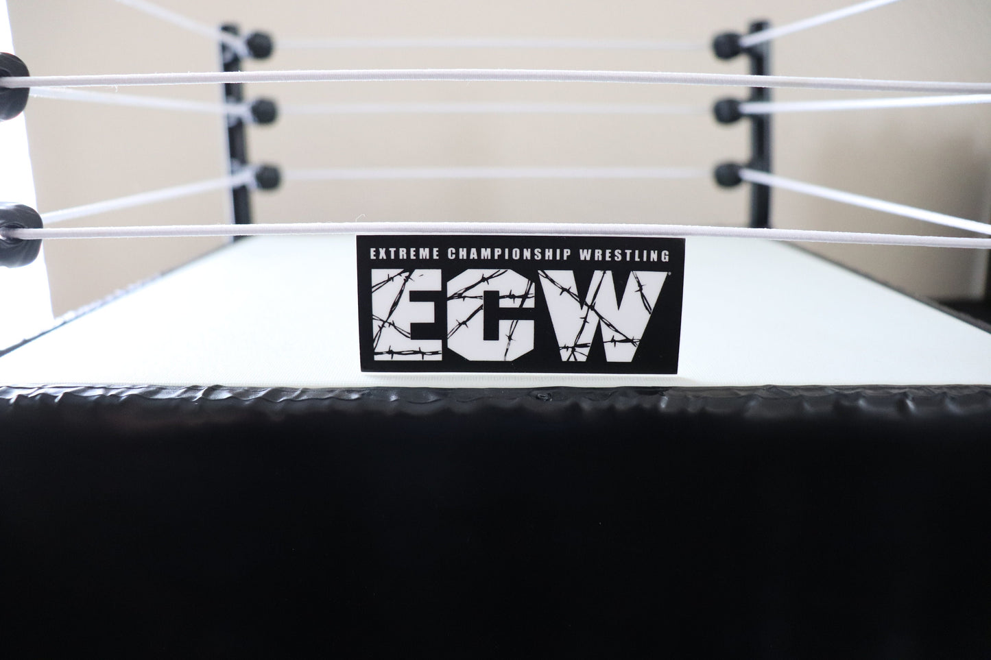 E C W Logo Sticker