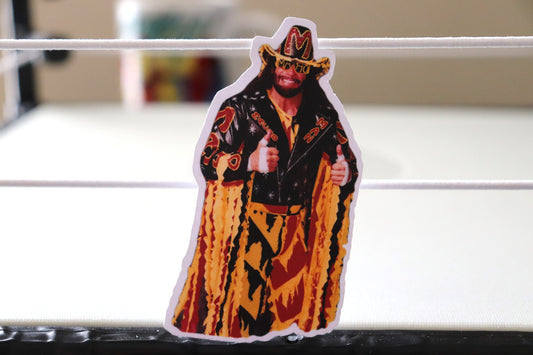 Macho Man Randy Savage Sticker 2