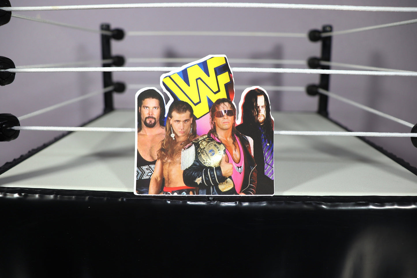 New Generation Icons Sticker (Bret Hart, Shawn Michaels, Undahtakah & Big D)