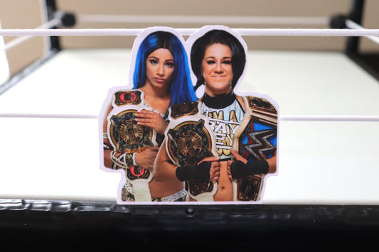 Sasha Banks X Bayley Sticker