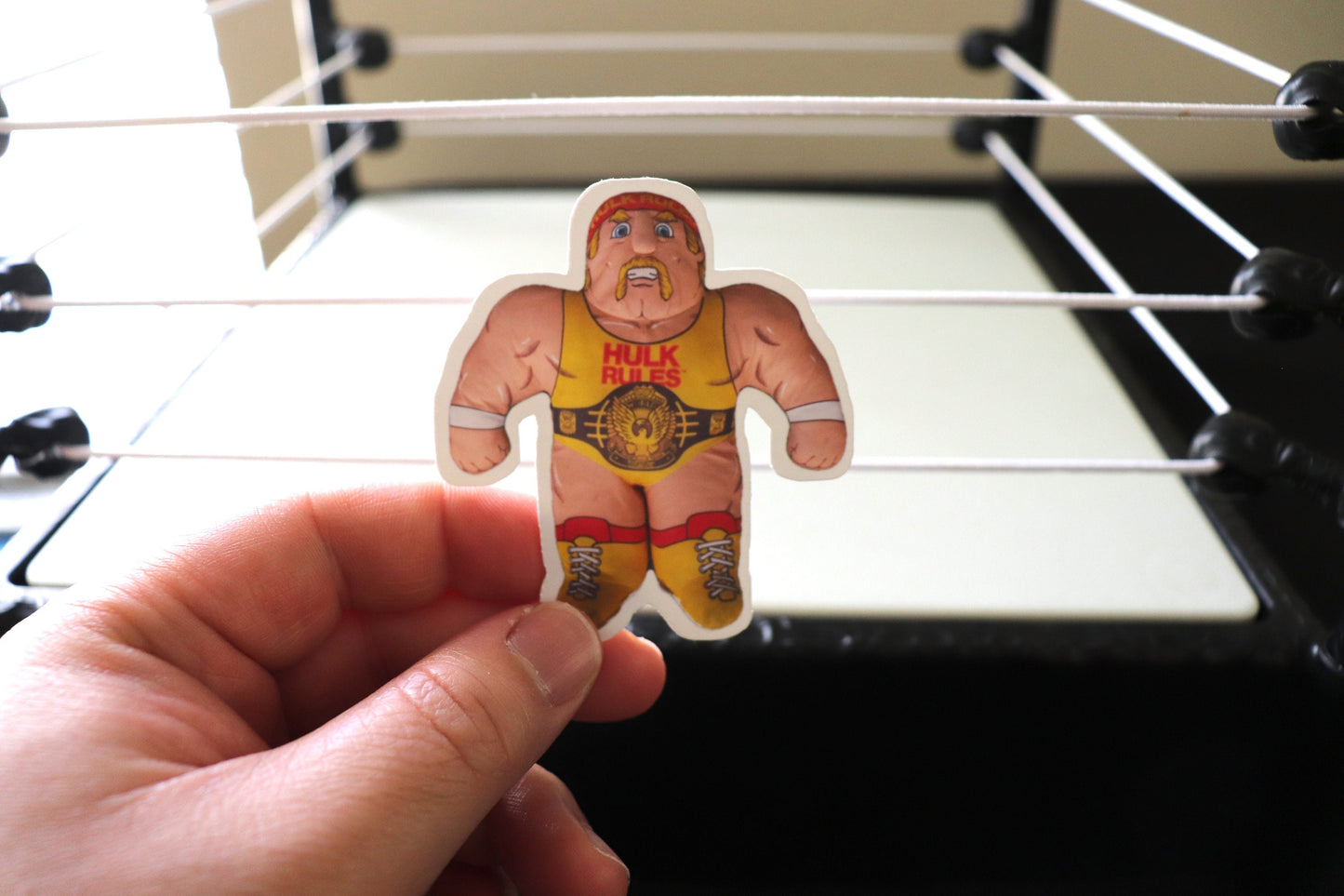 Hulk Hogan Wrestling Buddy Sticker