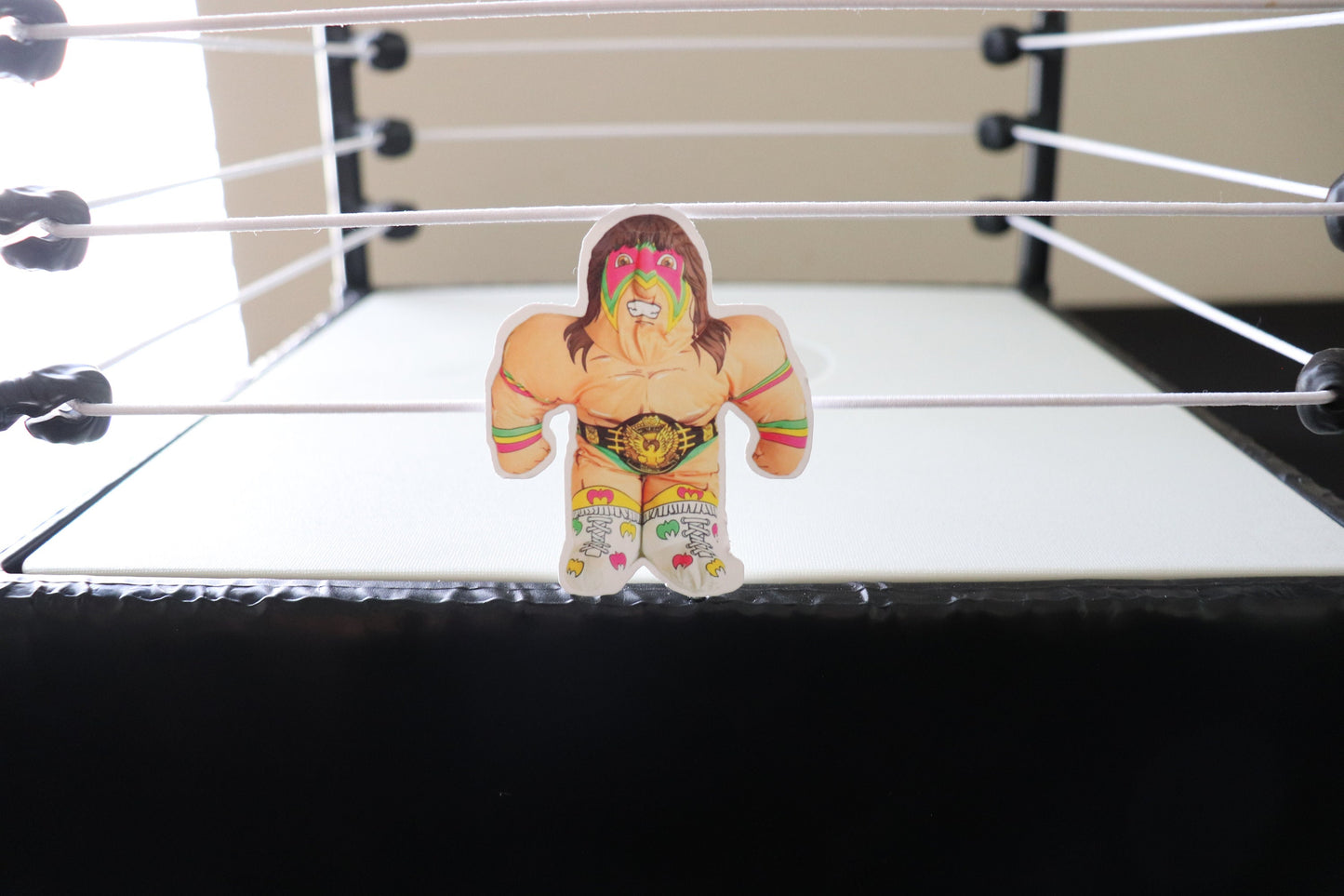 Ultimate Warrior Wrestling Buddy Sticker