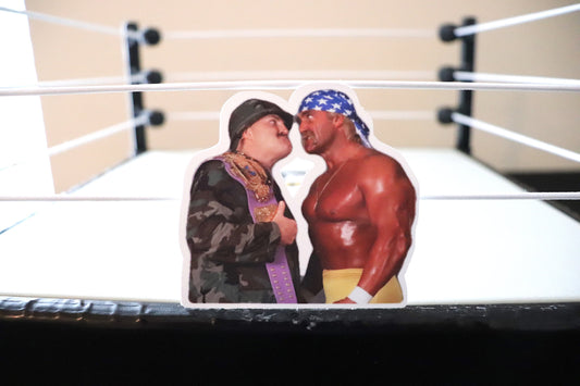 Hulk Hogan X Slaughter Sticker