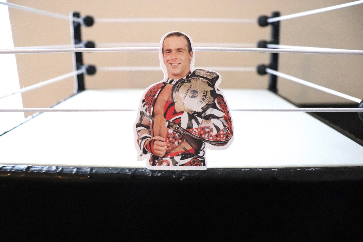 Shawn Michaels Championship Sticker 2