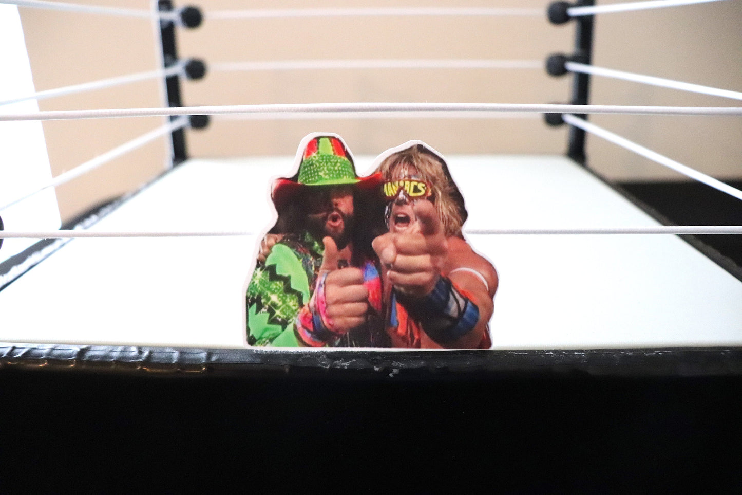 Macho Man X Ultimate Warrior Sticker