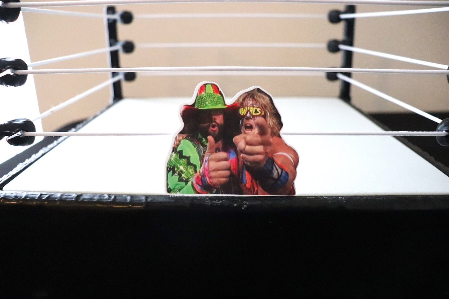 Macho Man X Ultimate Warrior Sticker