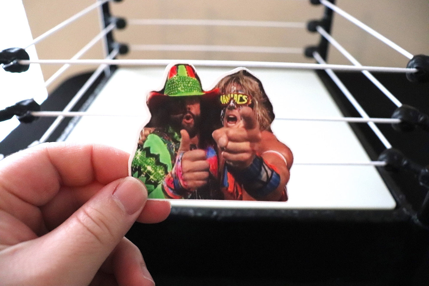 Macho Man X Ultimate Warrior Sticker