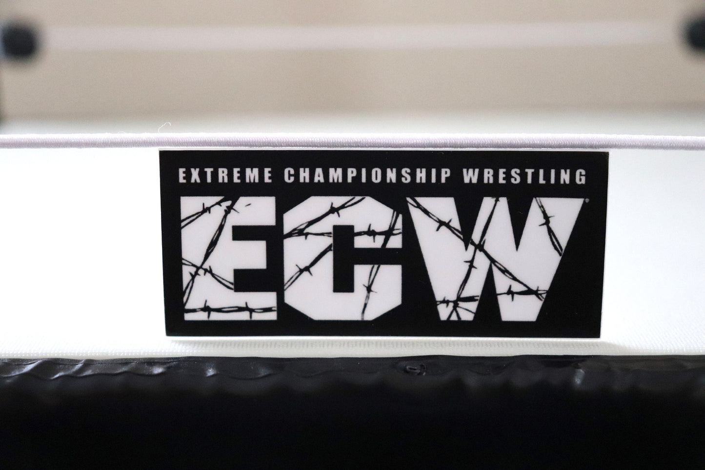 E C W Logo Sticker