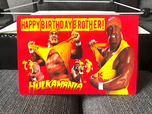 Hulk Hogan Happy Birthday Card