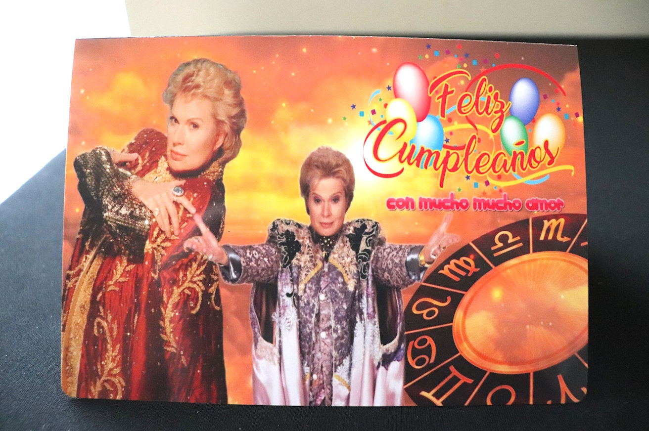 Walter Mercado Happy Birthday Card