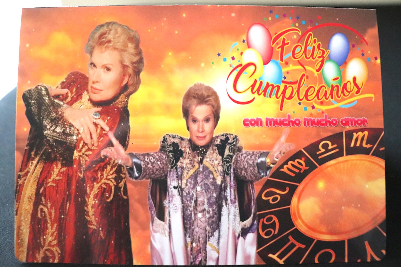 Walter Mercado Happy Birthday Card