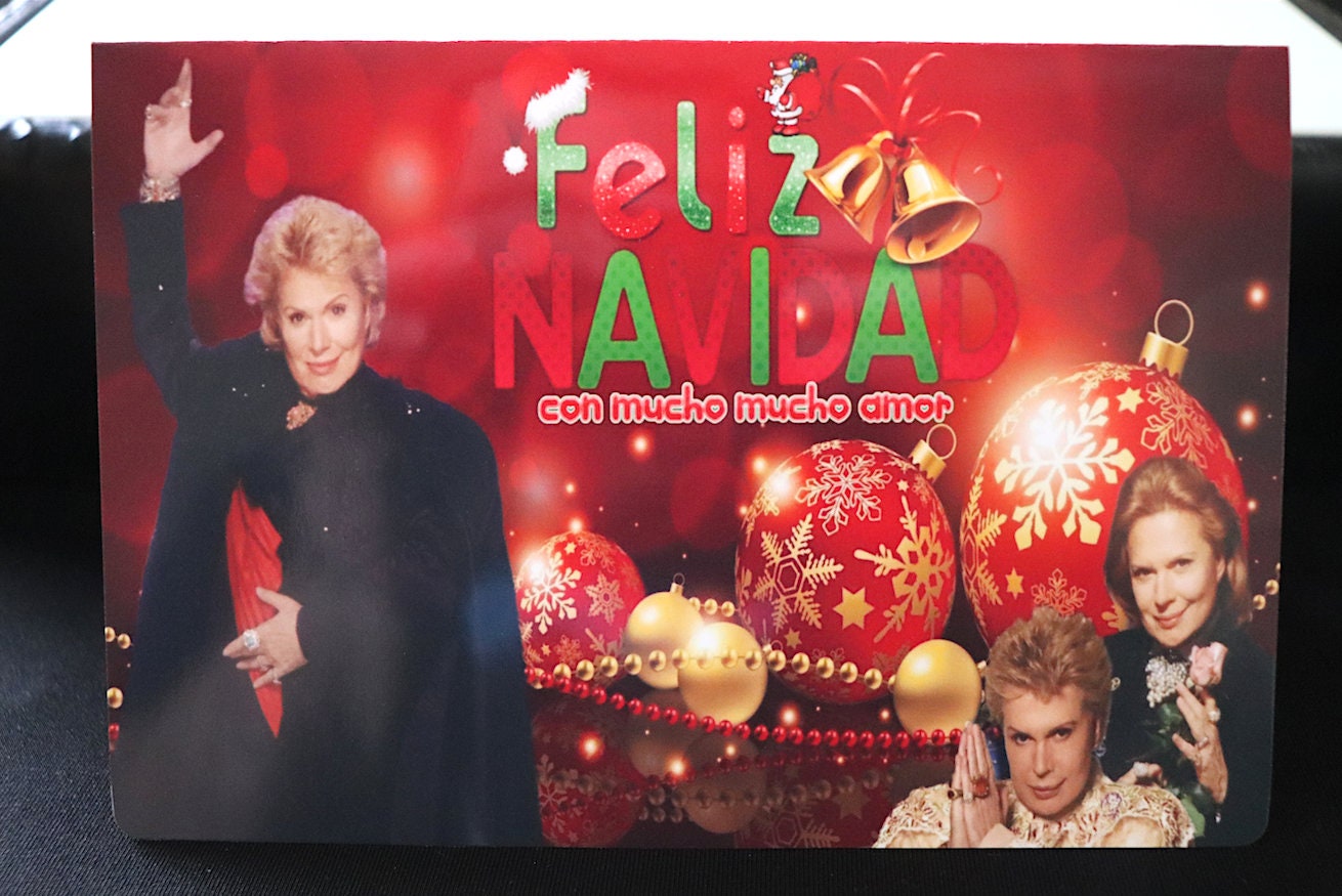 Walter Mercado Merry Christmas Card