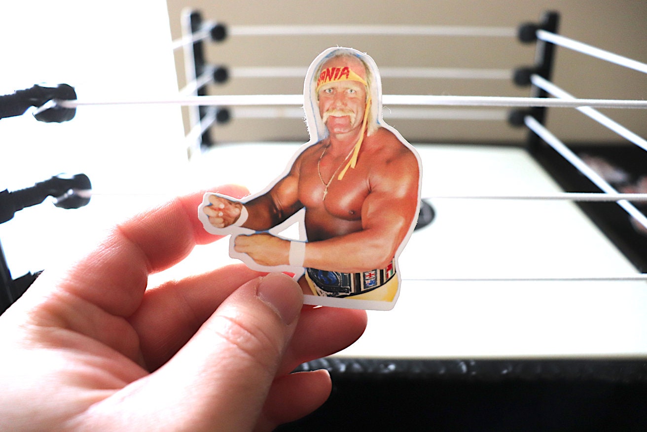 Hulk Hogan Sticker [Wrestling, Ric Flair, Randy Savage, Ultimate Warrior]