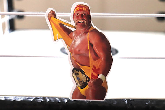 Hulk Hogan Sticker NO.4 [Wrestling, Ric Flair, Randy Savage, Ultimate Warrior]