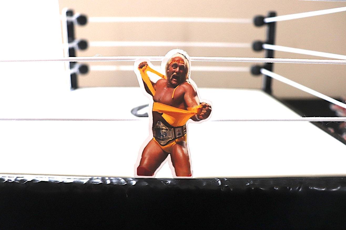 Hulk Hogan Sticker NO.5 [Wrestling, Ric Flair, Randy Savage, Ultimate Warrior]