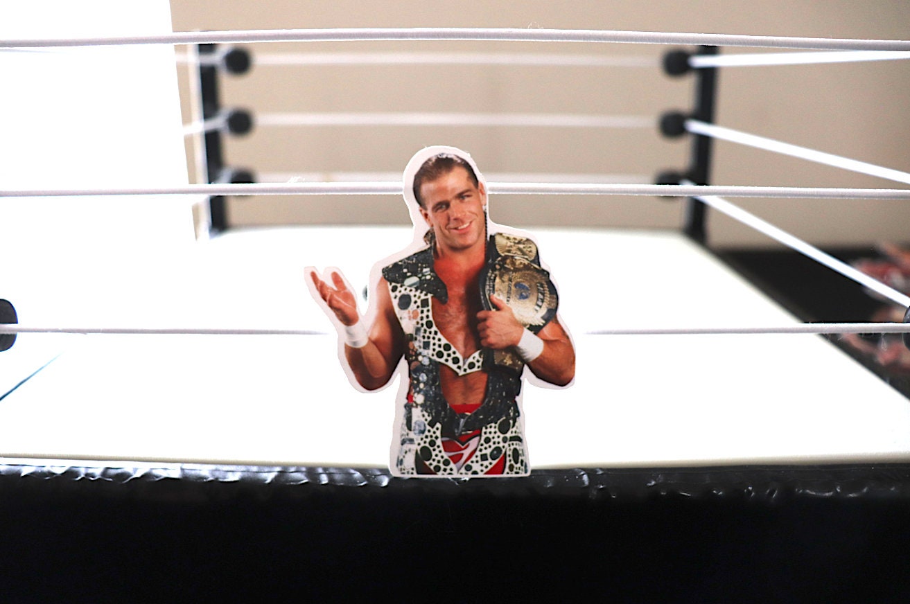 Shawn Michaels Championship Sticker 4