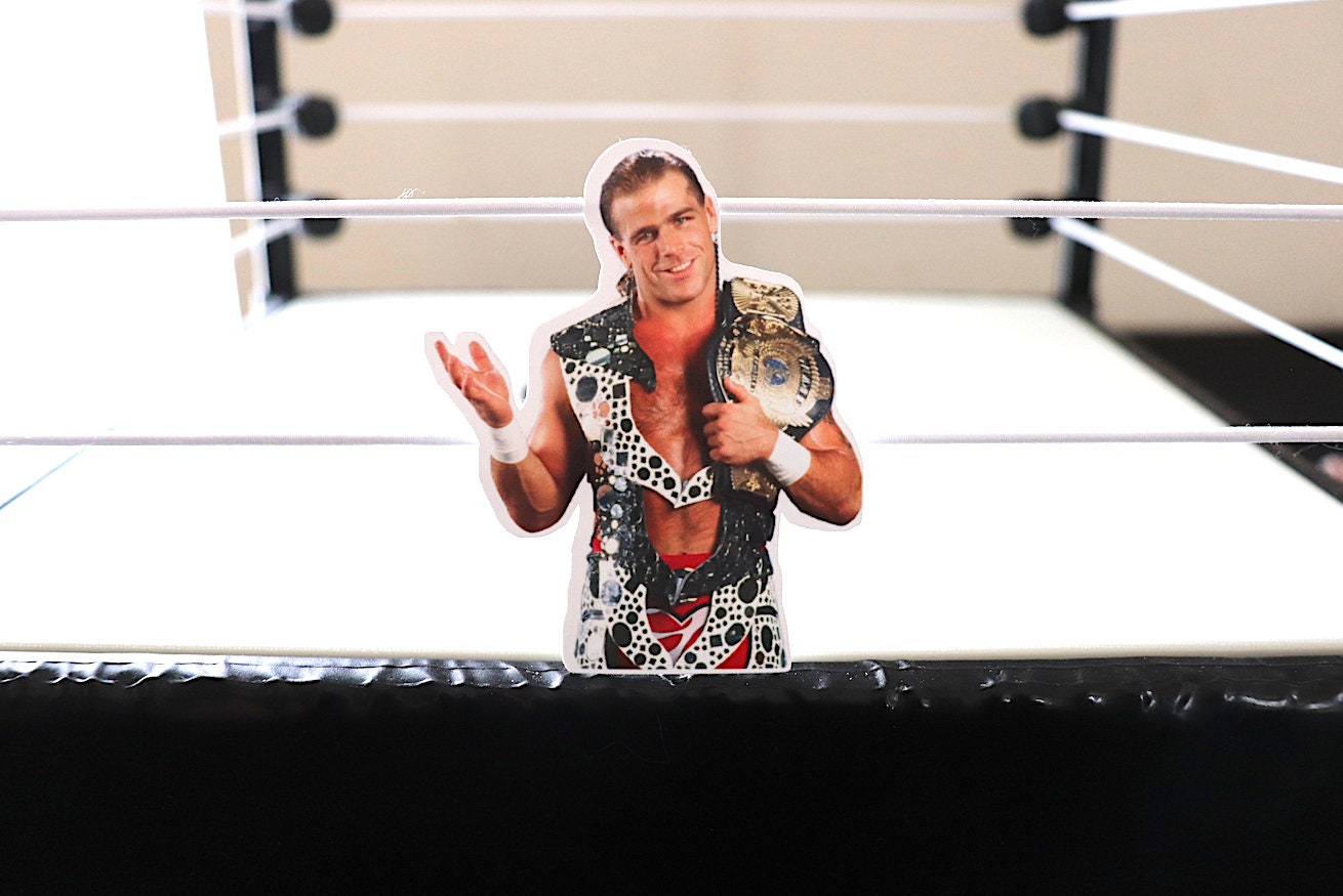 Shawn Michaels Championship Sticker 4