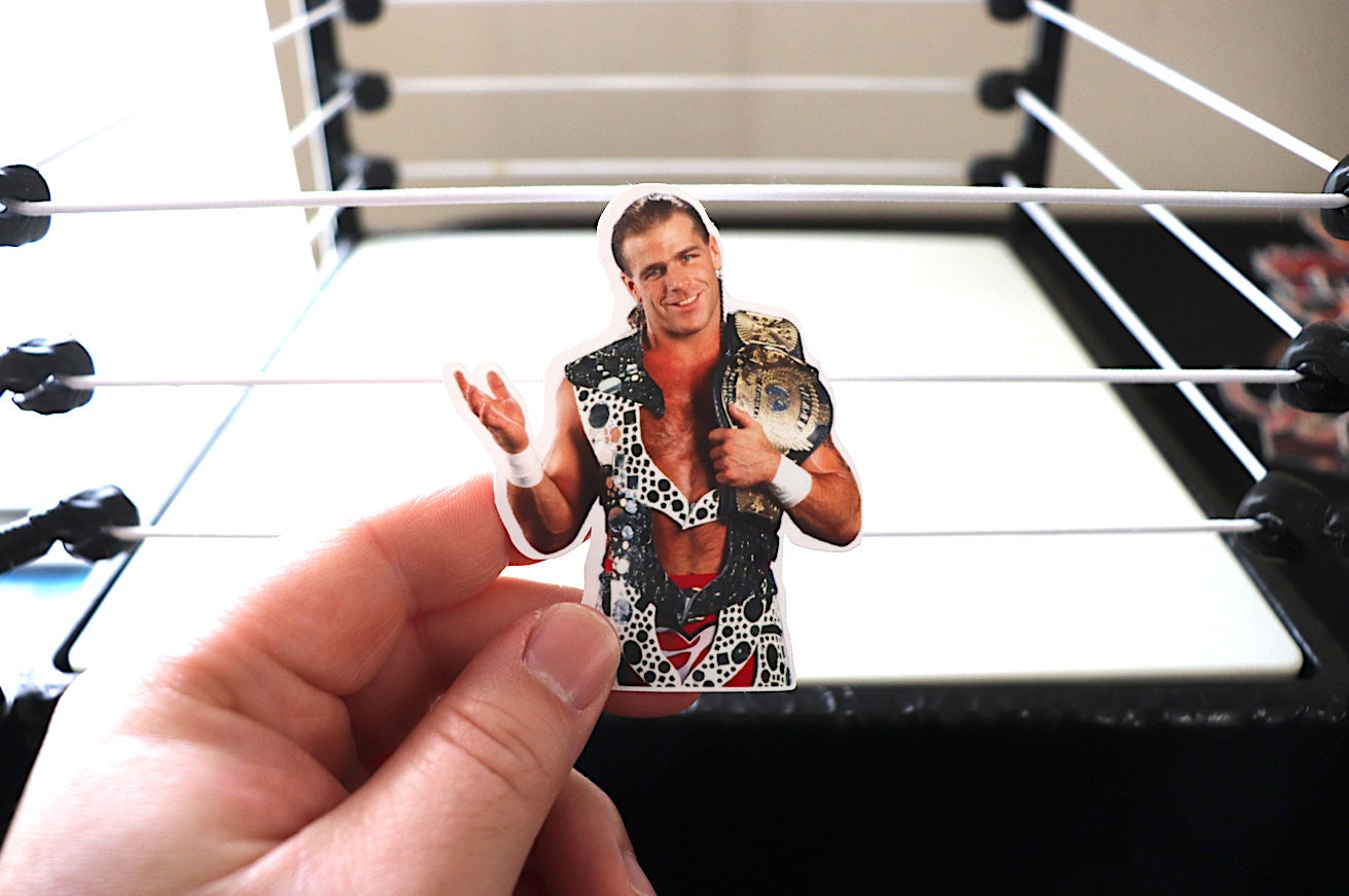 Shawn Michaels Championship Sticker 4