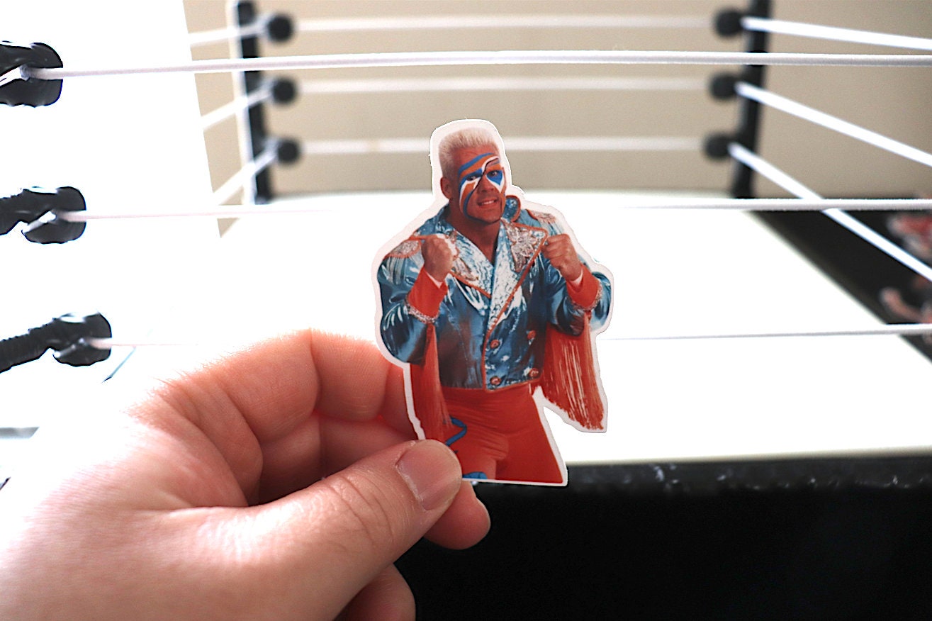 Sting Sticker No.1 [Ric Flair -  Hulk Hogan - Randy Savage - Ultimate Warrior]