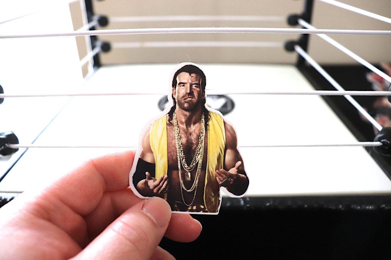 R@Z0r H@ll Sticker [Father's Day - Gift - Scott Hall - Ric Flair -  Hulk Hogan - Randy Savage - Ultimate Warrior]