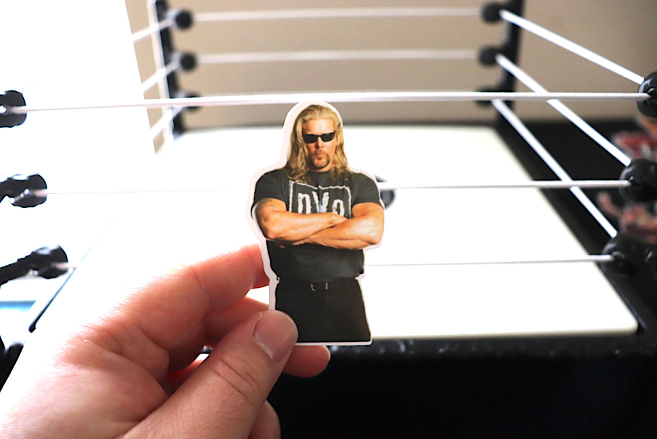 Kevin Nash Sticker [Scott Hall - Ric Flair -  Hulk Hogan - Randy Savage - Ultimate Warrior]