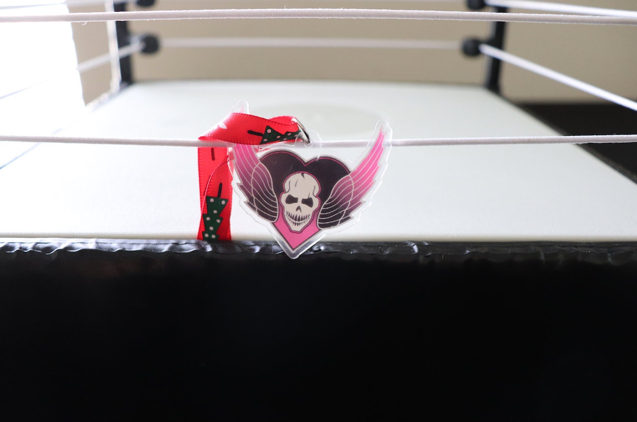 Bret Hart Logo Christmas Ornament