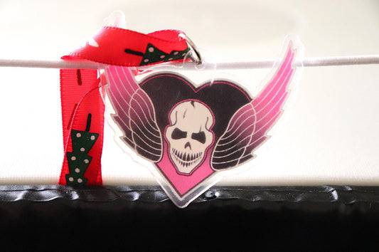 Bret Hart Logo Christmas Ornament