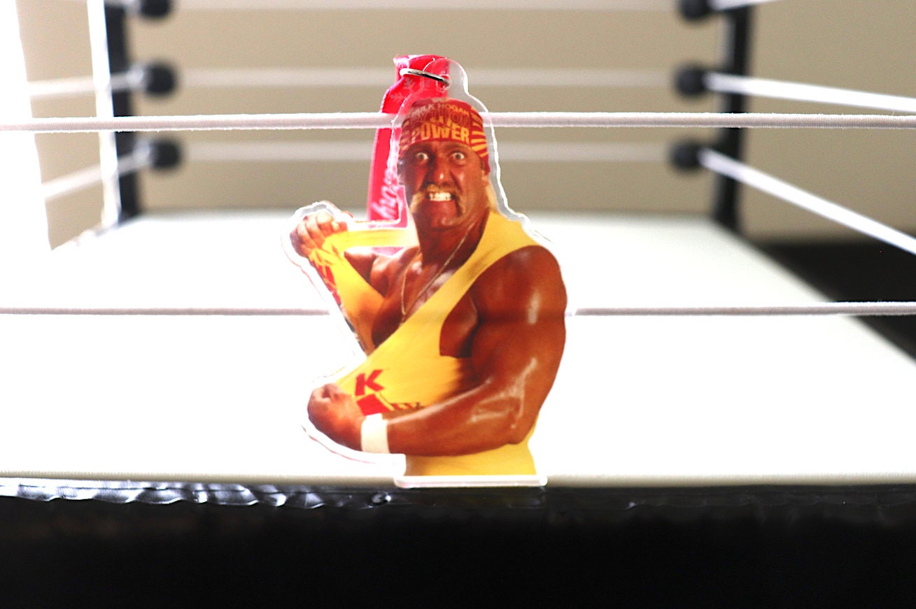 Hulk Hogan Acrylic Christmas Tree Ornament