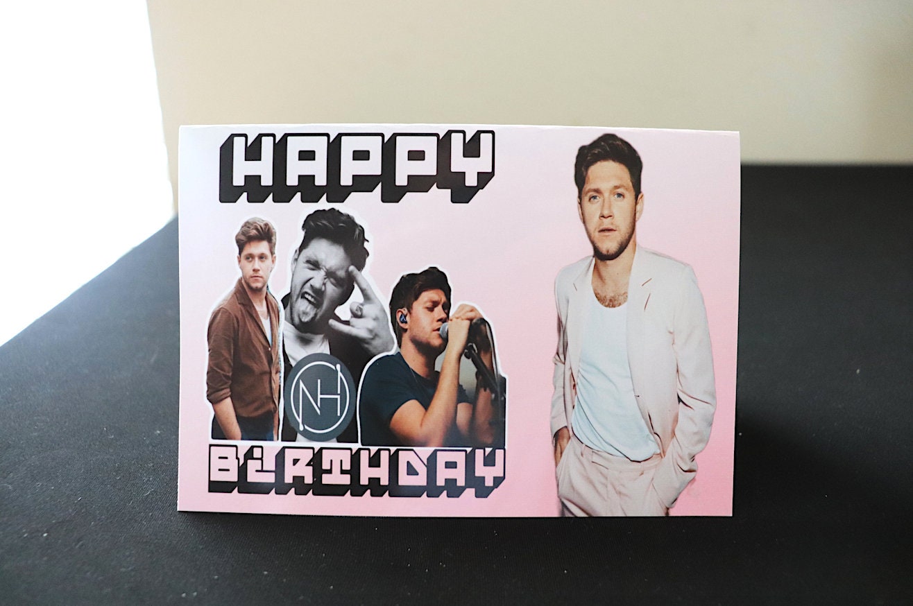 Niall Happy Birthday Card