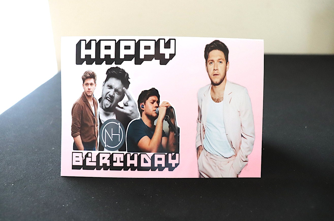 Niall Happy Birthday Card