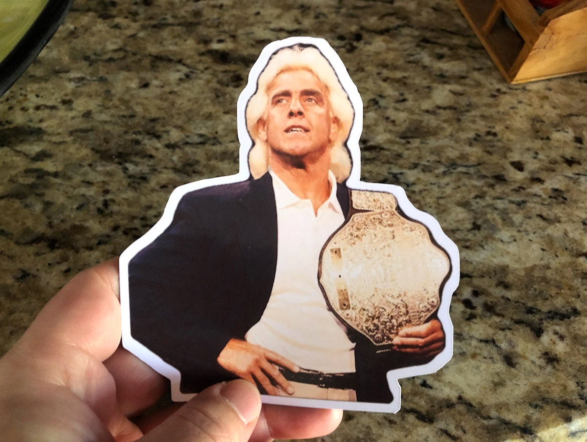 Ric Flair Magnet No.1 (Kitchen, Magnets, Cars, Fridge) [Home Decor - Hulk Hogan - Macho Man Randy Savage - Ultimate Warrior - NjPw]