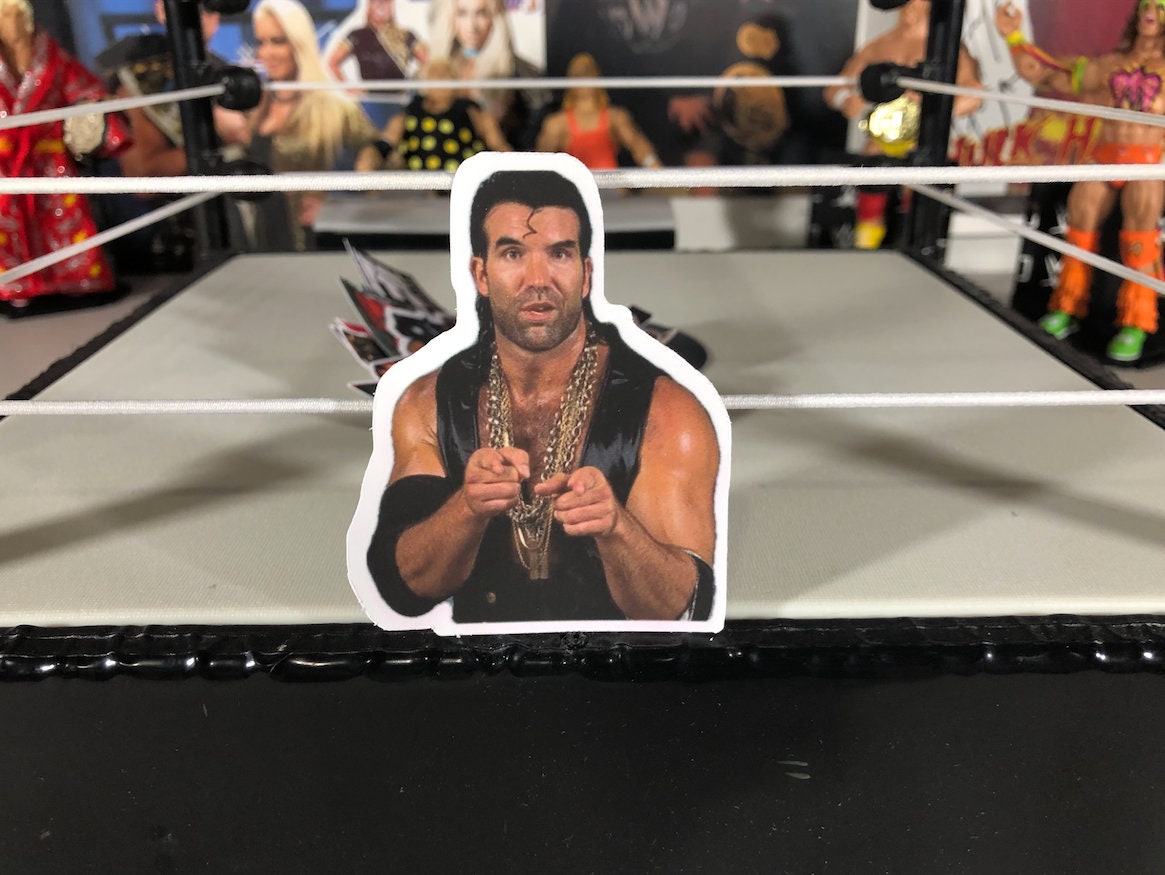 R@Z0r H@ll Sticker No.4 [Scott Hall - Ric Flair -  Hulk Hogan - Randy Savage - Ultimate Warrior]