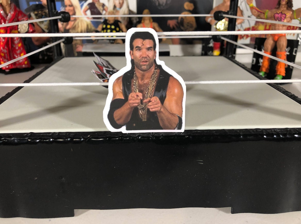 R@Z0r H@ll Sticker No.4 [Scott Hall - Ric Flair -  Hulk Hogan - Randy Savage - Ultimate Warrior]