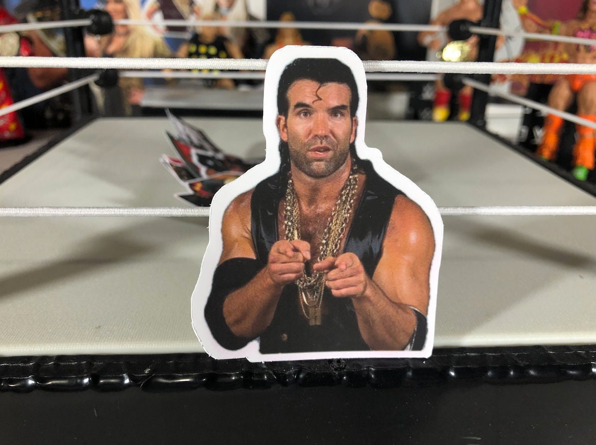 R@Z0r H@ll Sticker No.4 [Scott Hall - Ric Flair -  Hulk Hogan - Randy Savage - Ultimate Warrior]