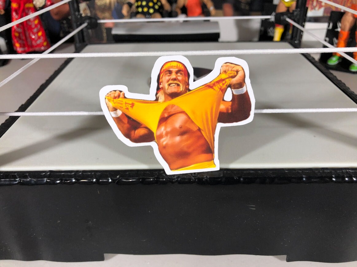 Hulk Hogan Sticker NO.8 [Wrestling, Ric Flair, Randy Savage, Ultimate Warrior, Father's Day, Birthday, Gift, For Him]