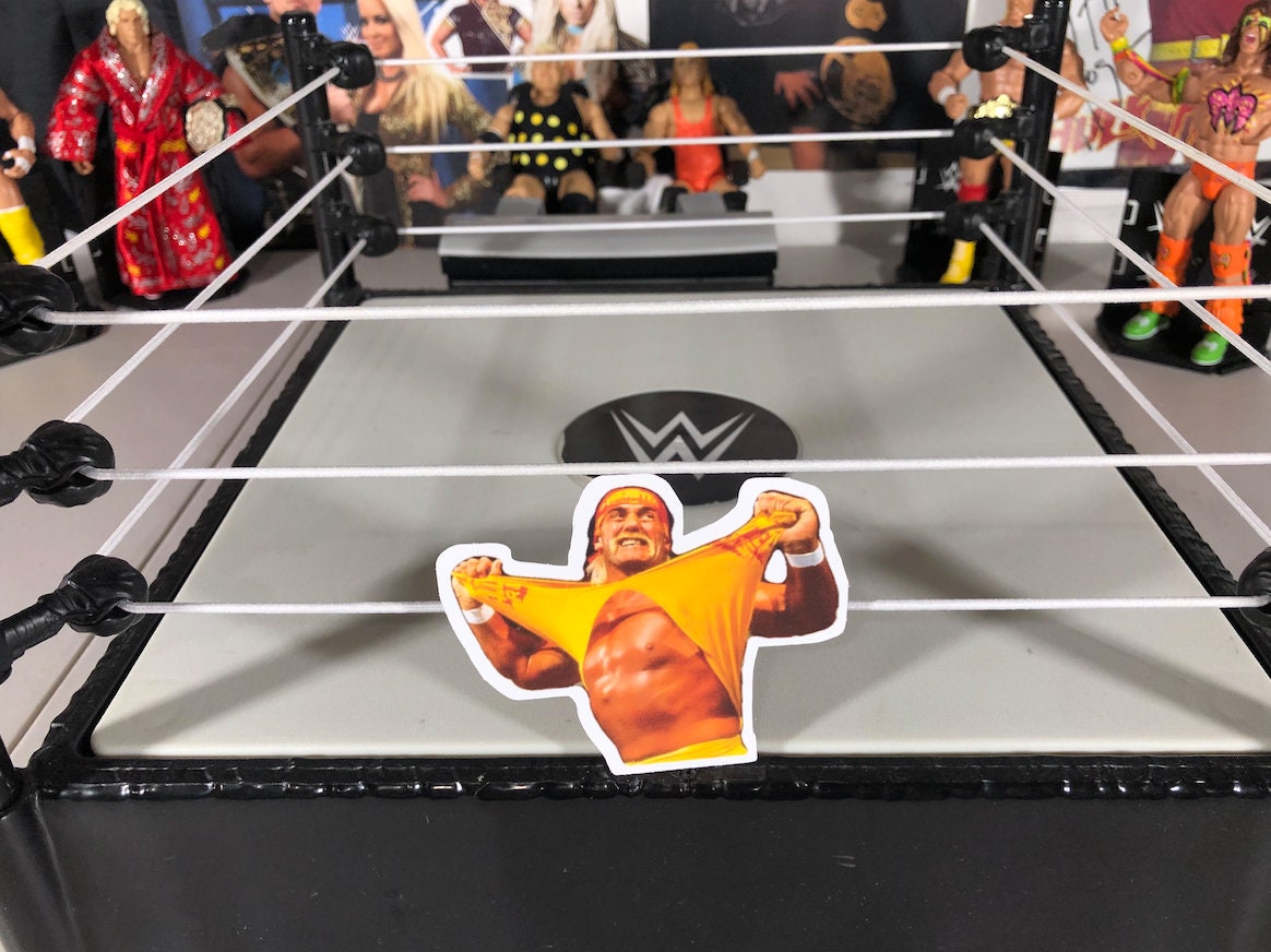 Hulk Hogan Sticker NO.8 [Wrestling, Ric Flair, Randy Savage, Ultimate Warrior, Father's Day, Birthday, Gift, For Him]