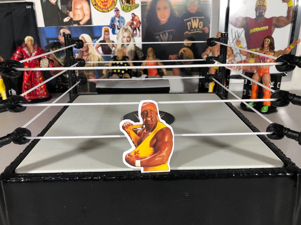 Hulk Hogan Sticker NO.9 [Wrestling, Ric Flair, Randy Savage, Ultimate Warrior, Pop Culture, Icons]