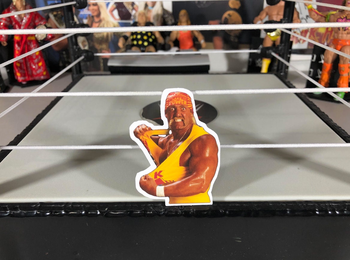 Hulk Hogan Sticker NO.9 [Wrestling, Ric Flair, Randy Savage, Ultimate Warrior, Pop Culture, Icons]