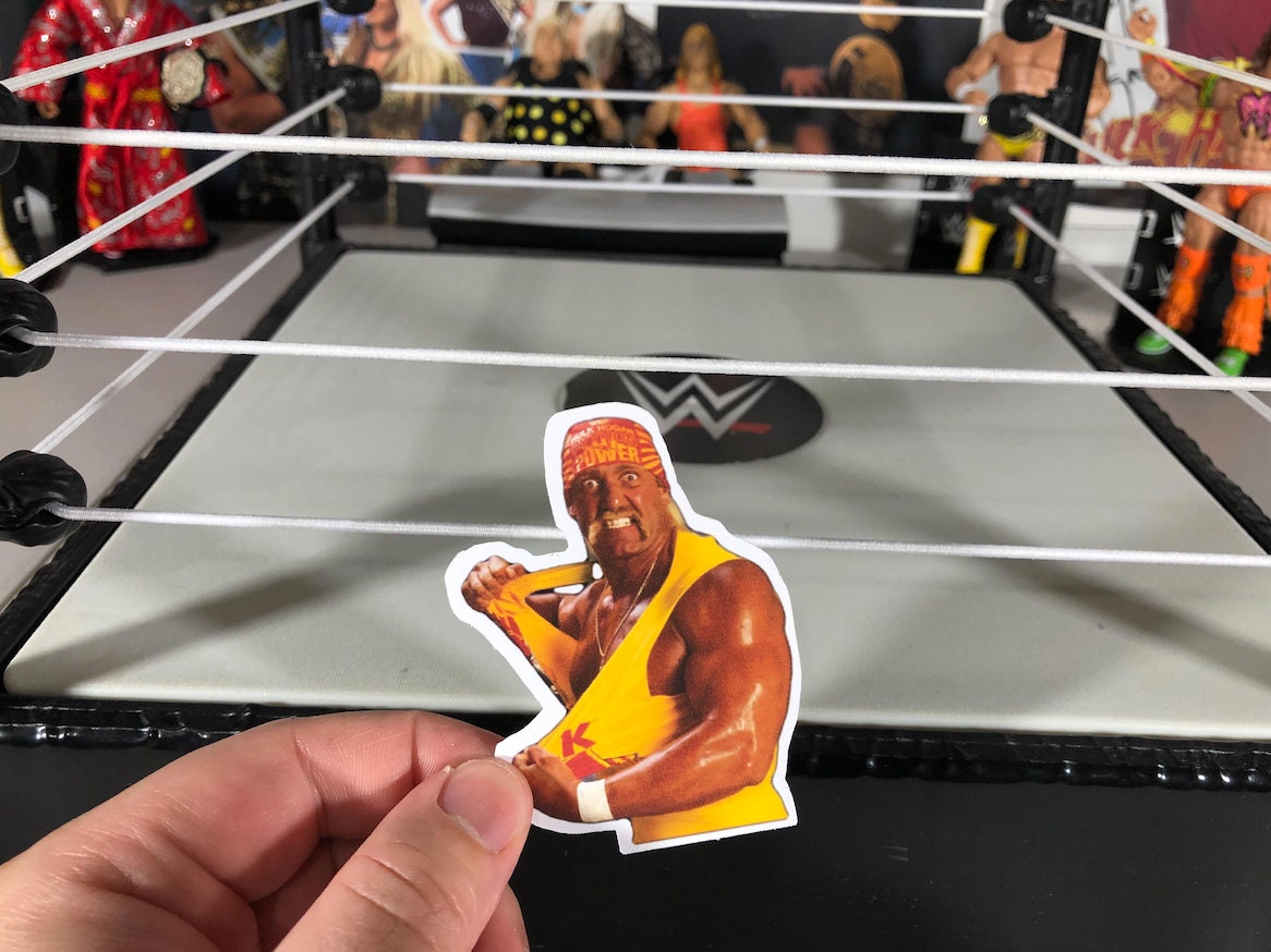 Hulk Hogan Sticker NO.9 [Wrestling, Ric Flair, Randy Savage, Ultimate Warrior, Pop Culture, Icons]