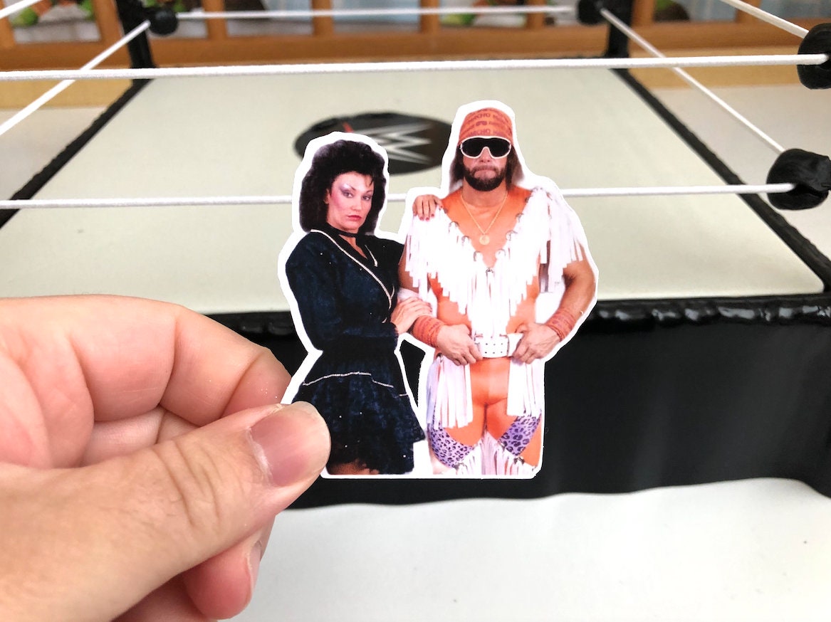 Macho Man Randy Savage Sticker 9 [Hulk Hogan - Ric Flair - Ultimate Warrior - Sherri - Pop Culture - 80s - 90s - Wrestling]