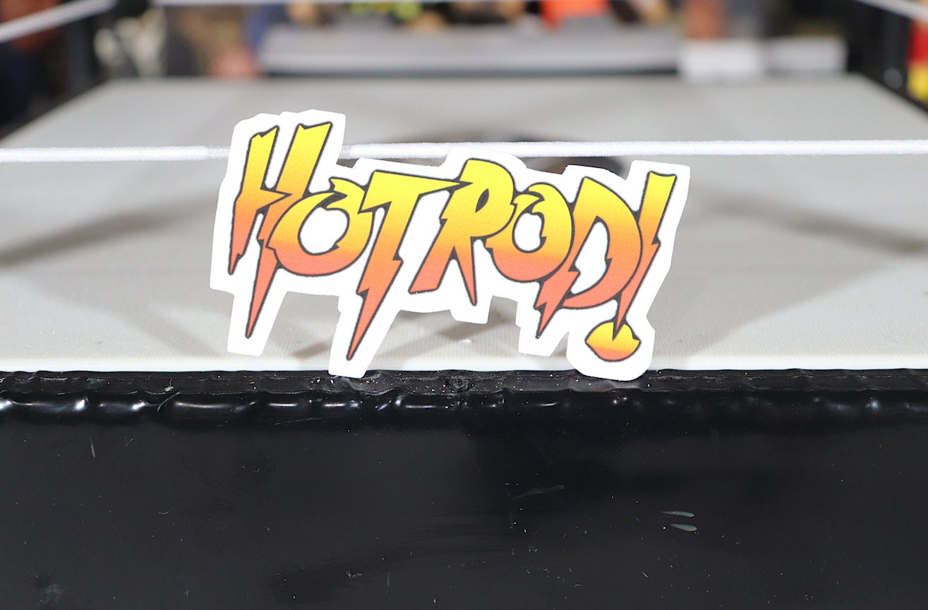 Rowdy Roddy Piper Logo Sticker [Hot Rod - Wrestling - Ric Flair - Randy Savage - Ultimate Warrior - Hulk Hogan]