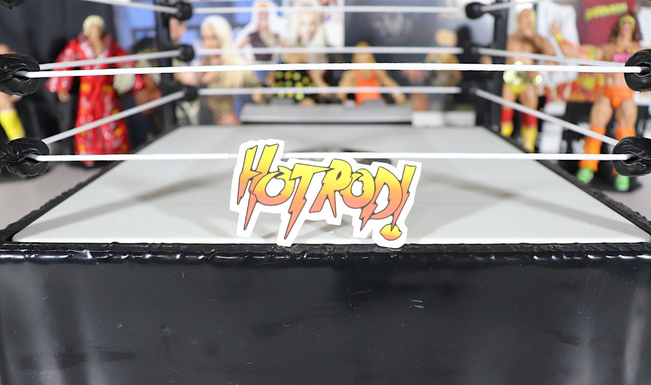 Rowdy Roddy Piper Logo Sticker [Hot Rod - Wrestling - Ric Flair - Randy Savage - Ultimate Warrior - Hulk Hogan]