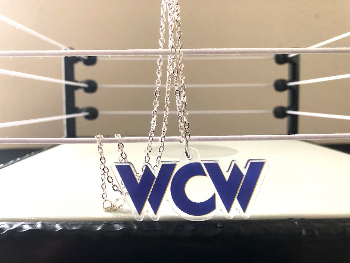 VVcVV Necklace [Chris Jericho - Ultimate Warrior - Hulk Hogan - Ric Flair - Randy Savage - Necklaces - Jewelry - Father's Day Gift]