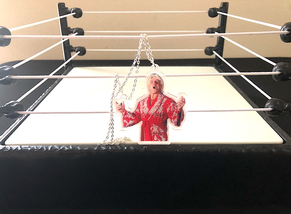 Ric Flair Necklace [Ultimate Warrior - Hulk Hogan - Randy Savage - Necklaces - Jewelry - Valentines Day Gift - Birthday Gift - Valentine]