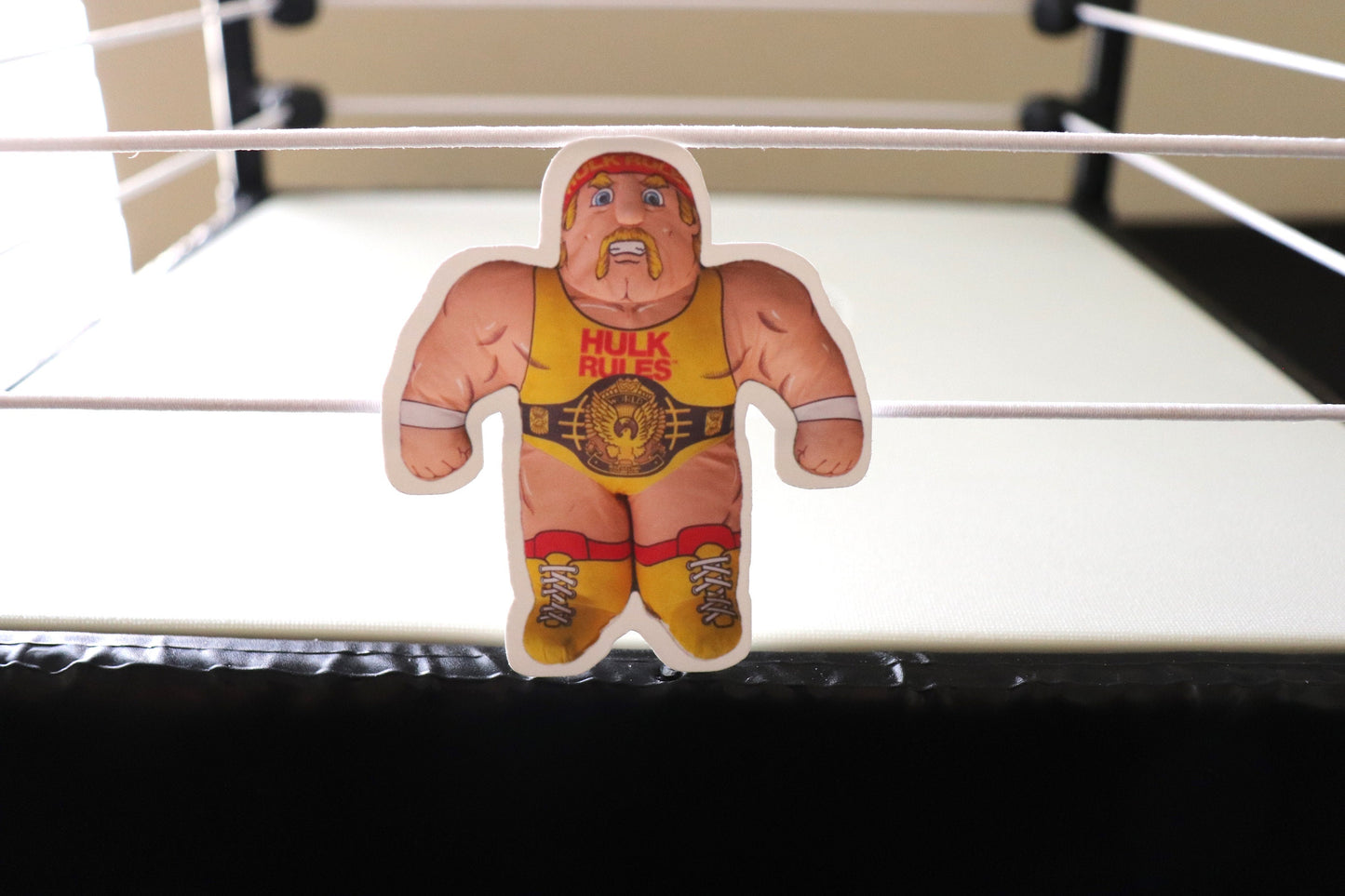 Hulk Hogan Wrestling Buddy Sticker